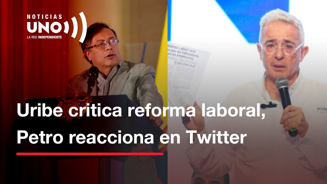 En buenos términos presidente Petro y Uribe discuten sobre la reforma