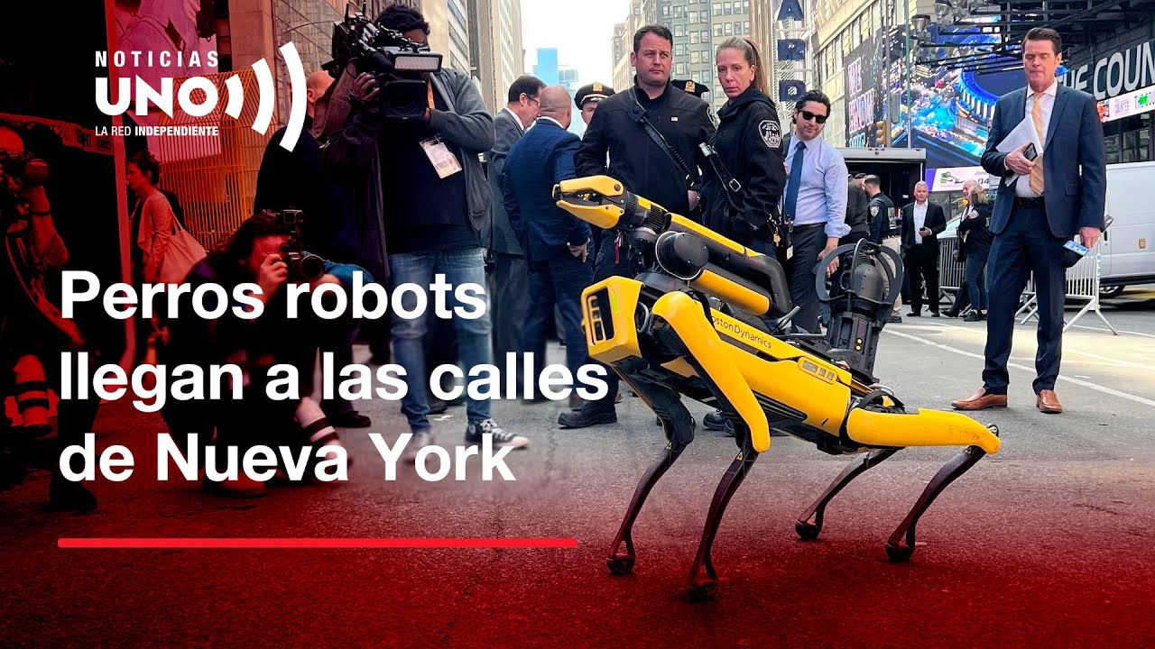 Perros robots acompañarán a la Policía en las calles de Nueva York