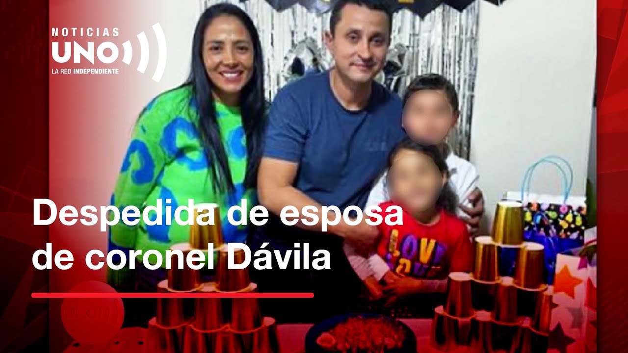 Conmovedora Despedida De La Esposa Del Coronel Dávila Noticias Uno 4825