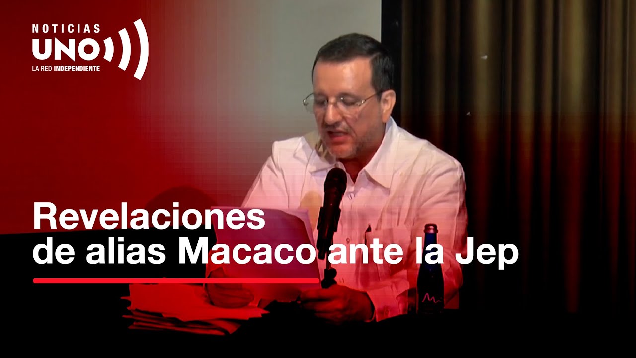 Alias Macaco, Exjefe Paramilitar, Advierte Qué Revelará Actos Poco ...