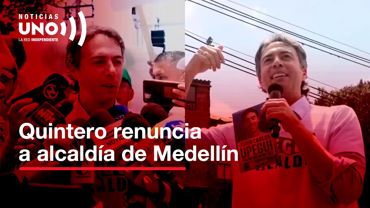 Medellín Sin Alcalde Daniel Quintero Renunció A Su Cargo Para Apoyar Candidatura De Juan Carlos 8062