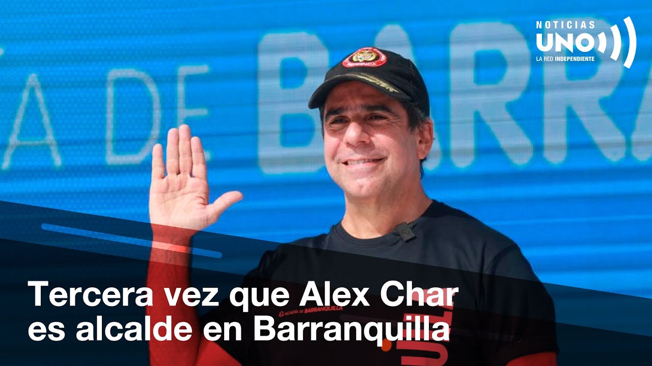 Posesión De Char En Barranquilla Tercer Periodo De Alex Char Ante El Respaldo Del Clan De Su